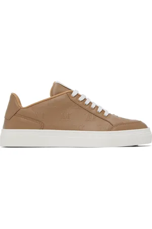 Max Mara Tan Damier Sneakers