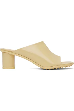 Bottega Veneta Beige Atomic Mules