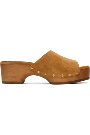 RAG&BONE Tan Mara Clogs