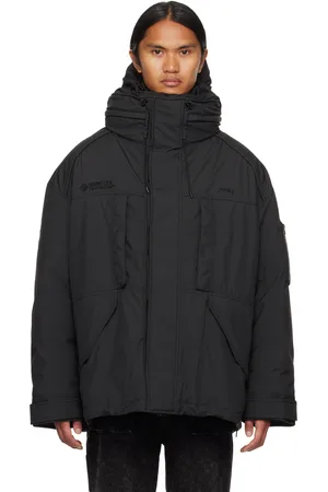 JUUN.J Black Layered Down Jacket