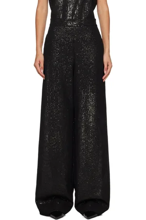 Max Mara Black Stelvio Trousers