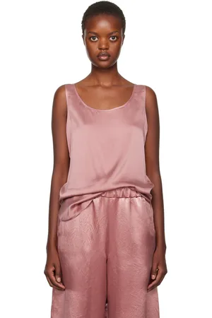Max Mara Pink Pan Tank Top