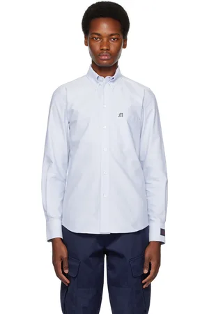 Msgm Blue Pocket Shirt