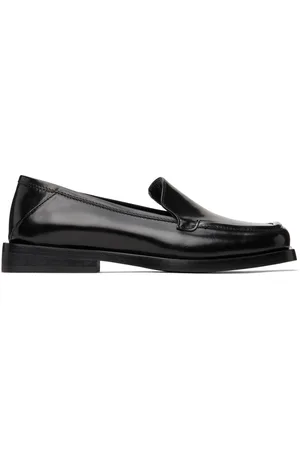 The Attico Black Micol Loafers