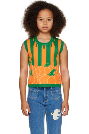 Helmstedt SSENSE Exclusive Kids Orange & Green Ami Vest