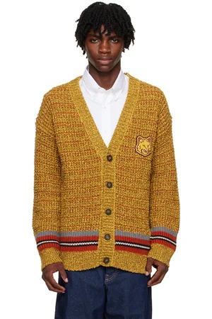 Cardigan nel colore giallo per uomo lunghi e corti FASHIOLA