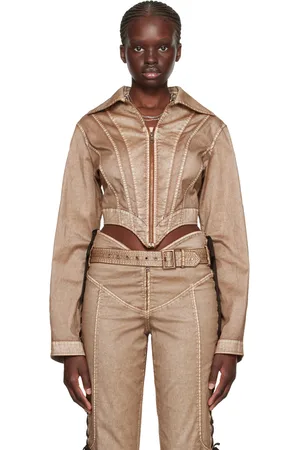 Jean Paul Gaultier Brown KNWLS Edition Jacket