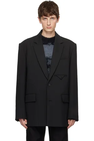 Feng Chen Wang Notched Lapel Blazer