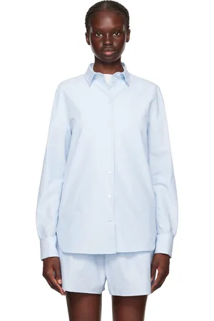 The Row Blue Metis Shirt