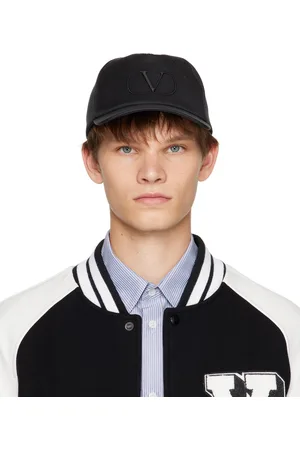 VALENTINO GARAVANI Black VLogo Signature Cap