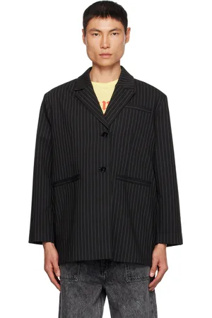 Ganni Pinstripe Blazer