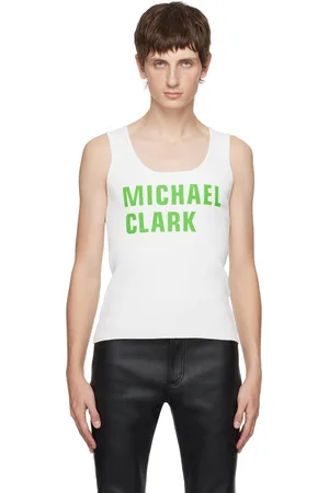 J.W.Anderson White Michael Clark Edition Tank Top