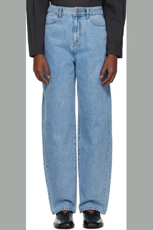 AMOMENTO Blue Faded Jeans