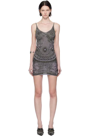 Jean Paul Gaultier Purple Soleil Minidress