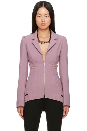 Jean Paul Gaultier Purple KNWLS Edition Blazer