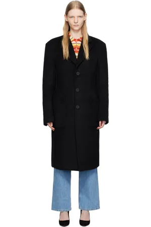 ECKHAUS LATTA Black Form Coat