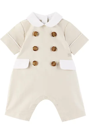 Burberry Baby Beige EKD Jumpsuit