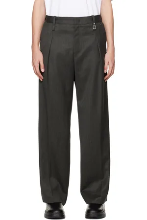 WOOYOUNGMI Gray Tapered Trousers