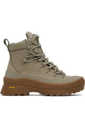 Taupe Hiking Boots