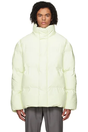 Rains Off-White Bator Puffer Jacket