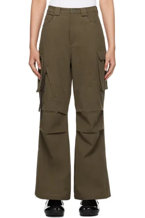 Fax Copy Express Slit-Hem Cargo Pants