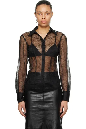 Helmut Lang Black Fitted Shirt