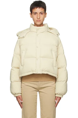 DUNST Off-White Cropped Down Jacket