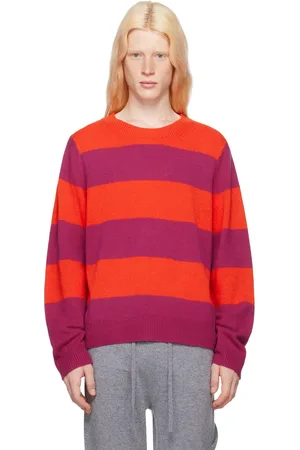 Guest In Residence Pink & Red Stripe Sweater