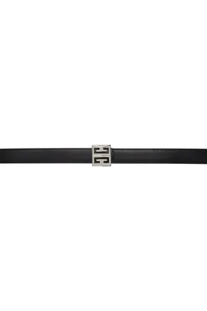 Givenchy Reversible Black & Beige 4G Belt