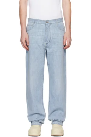 Bottega Veneta Blue Light-Bleached Jeans