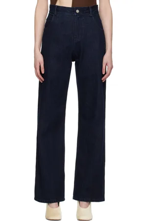 CHRISTOPHER ESBER Navy Reconstruct High Waist Jeans