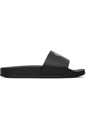 OFF-WHITE Kids Black Pool Slides