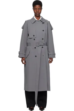 The Row Gray Avio Trench Coat