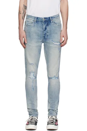 KSUBI Blue Chitch Thrashed Jeans