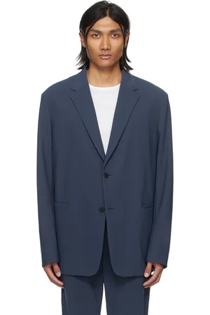 THEORY Navy Clinton Blazer