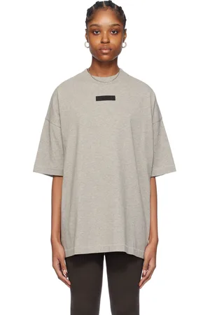FEAR OF GOD Gray Crewneck T-Shirt