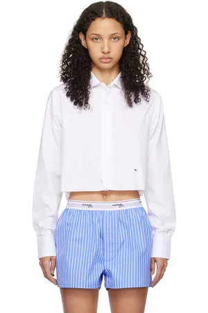 HOMMEGIRLS Cropped Shirt