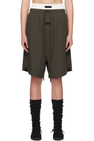 FEAR OF GOD Gray Relaxed Shorts