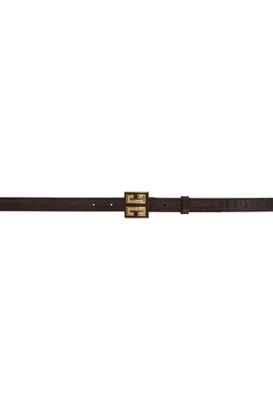 Givenchy Brown 4G Belt