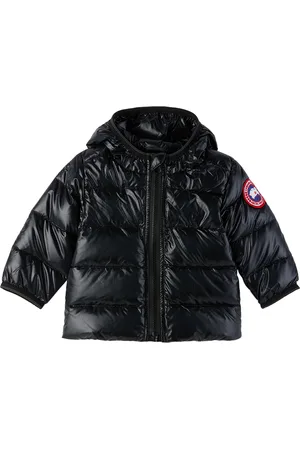 Canada Goose Baby Black Crofton Down Jacket