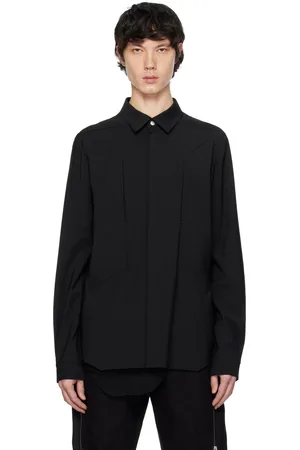 Rick Owens Black Fogpocket Shirt