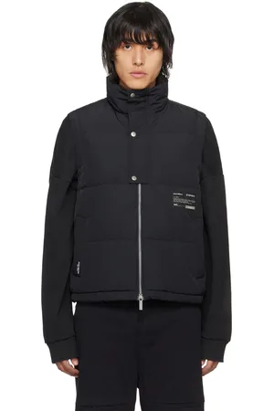 Izzue Black Patch Down Vest
