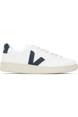 Veja White & Navy Urca CWL Sneakers