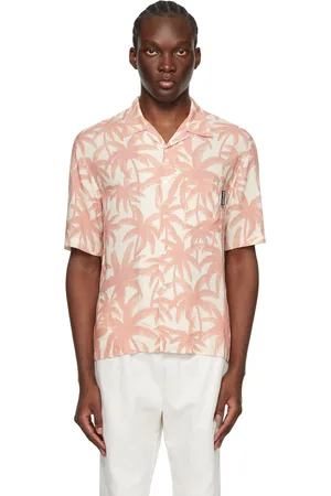 Palm Angels Off-White Palms Allover Shirt