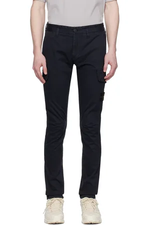 Stone Island Navy Patch Cargo Pants