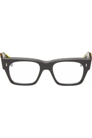 Cutler and Gross Black & Yellow 9690 Square Glasses
