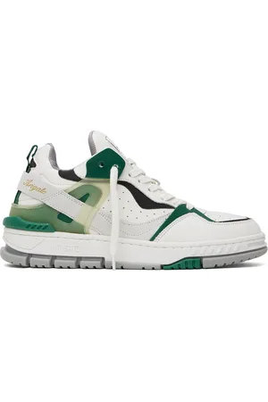 Axel Arigato White & Green Astro Sneakers