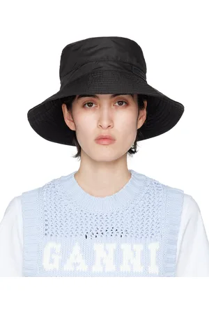 Ganni Back Recycled Tech Bucket Hat