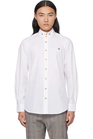 Vivienne Westwood White 2 Button Krall Shirt