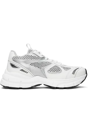 Axel Arigato White & Silver Marathon Sneakers